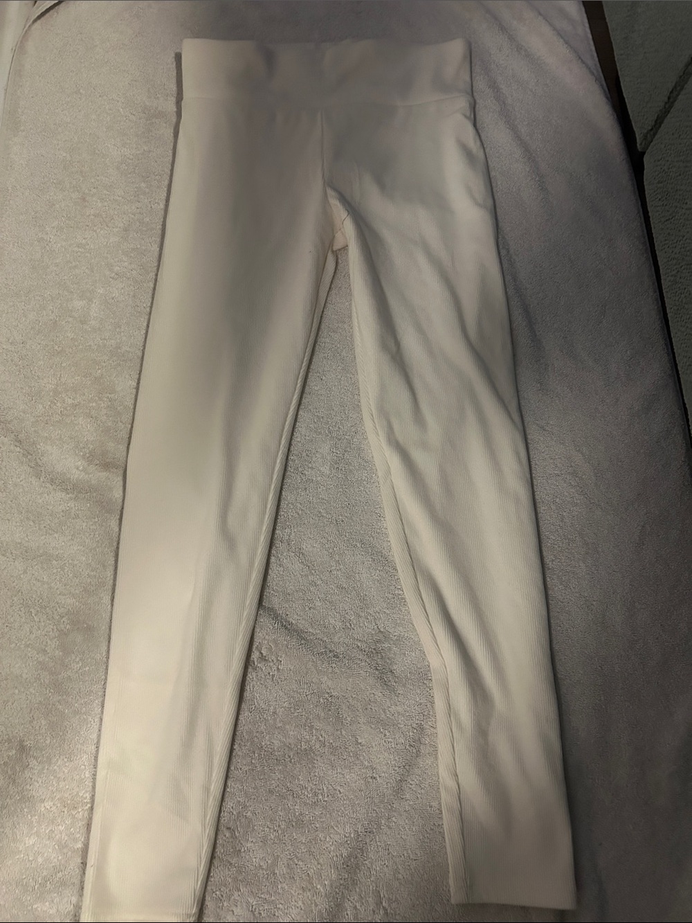 No Boundaries White High-Waist Leggings